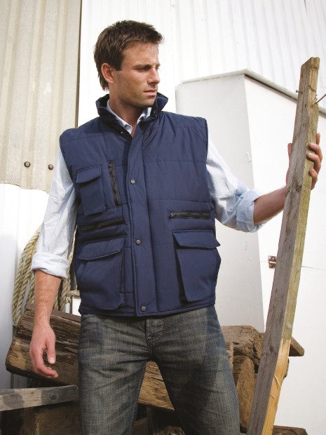 Vestes à personnaliser RESULT Bodywarmer matelassé Ripstop 