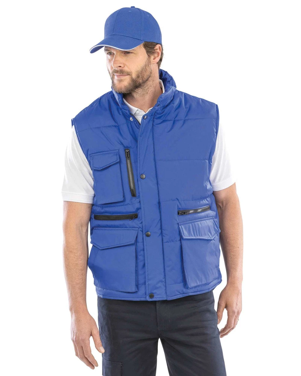 Vestes personnalisable RESULT Bodywarmer matelassé Ripstop