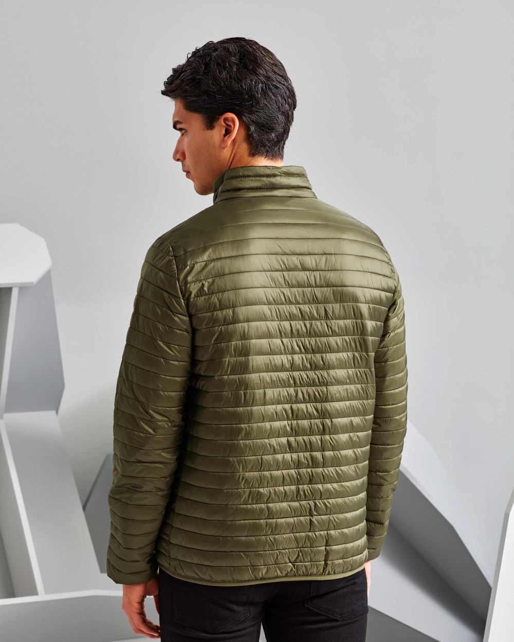 Vestes personnalisable 2786 Doudoune Tribe Fineline homme