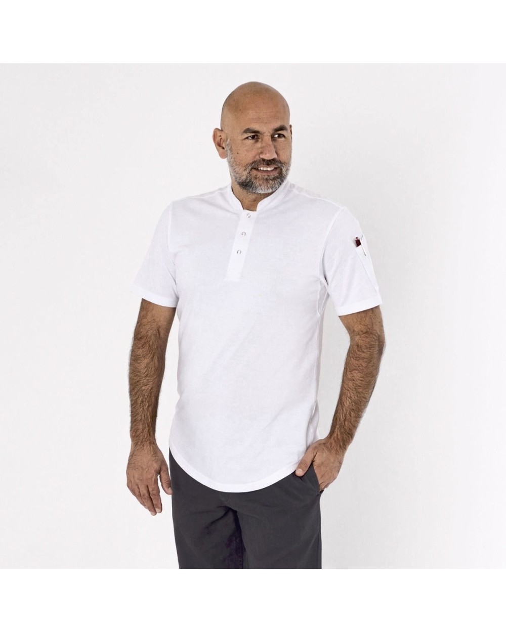LE CHEF Pique Chef Shirt Hemden personalisierbar