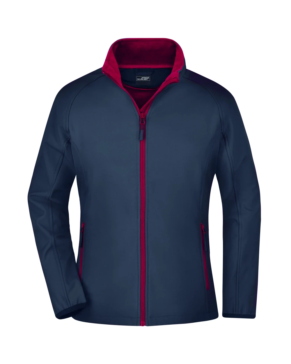 Softshells personnalisable JAMES & NICHOLSON Ladies` Promo Softshell Jacket