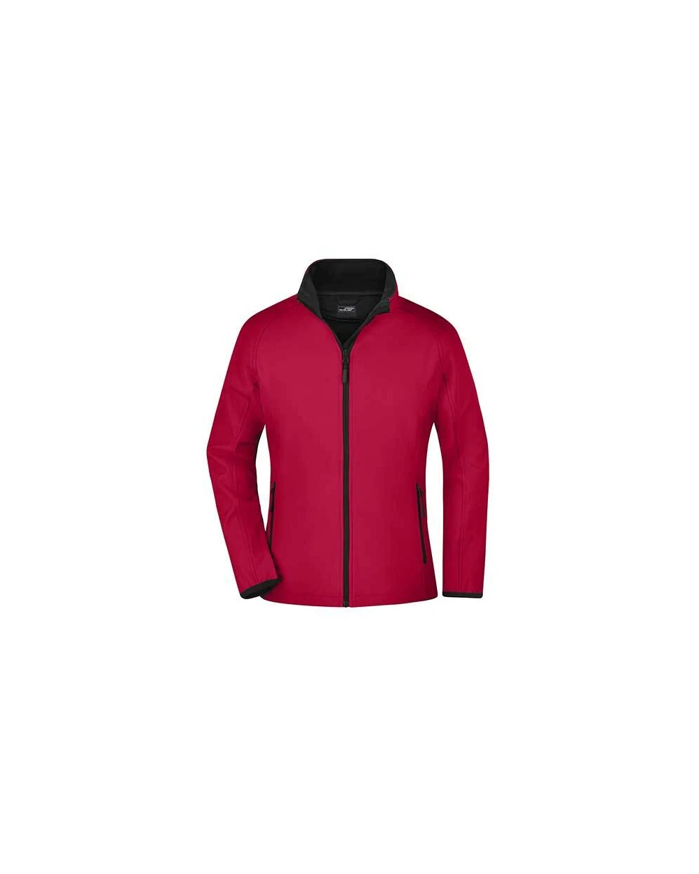 Softshells JAMES & NICHOLSON Ladies` Promo Softshell Jacket voor bedrukking &amp; borduring