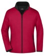 Softshells JAMES & NICHOLSON Ladies` Promo Softshell Jacket voor bedrukking &amp; borduring