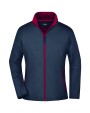 Softshells JAMES & NICHOLSON Ladies` Promo Softshell Jacket voor bedrukking &amp; borduring