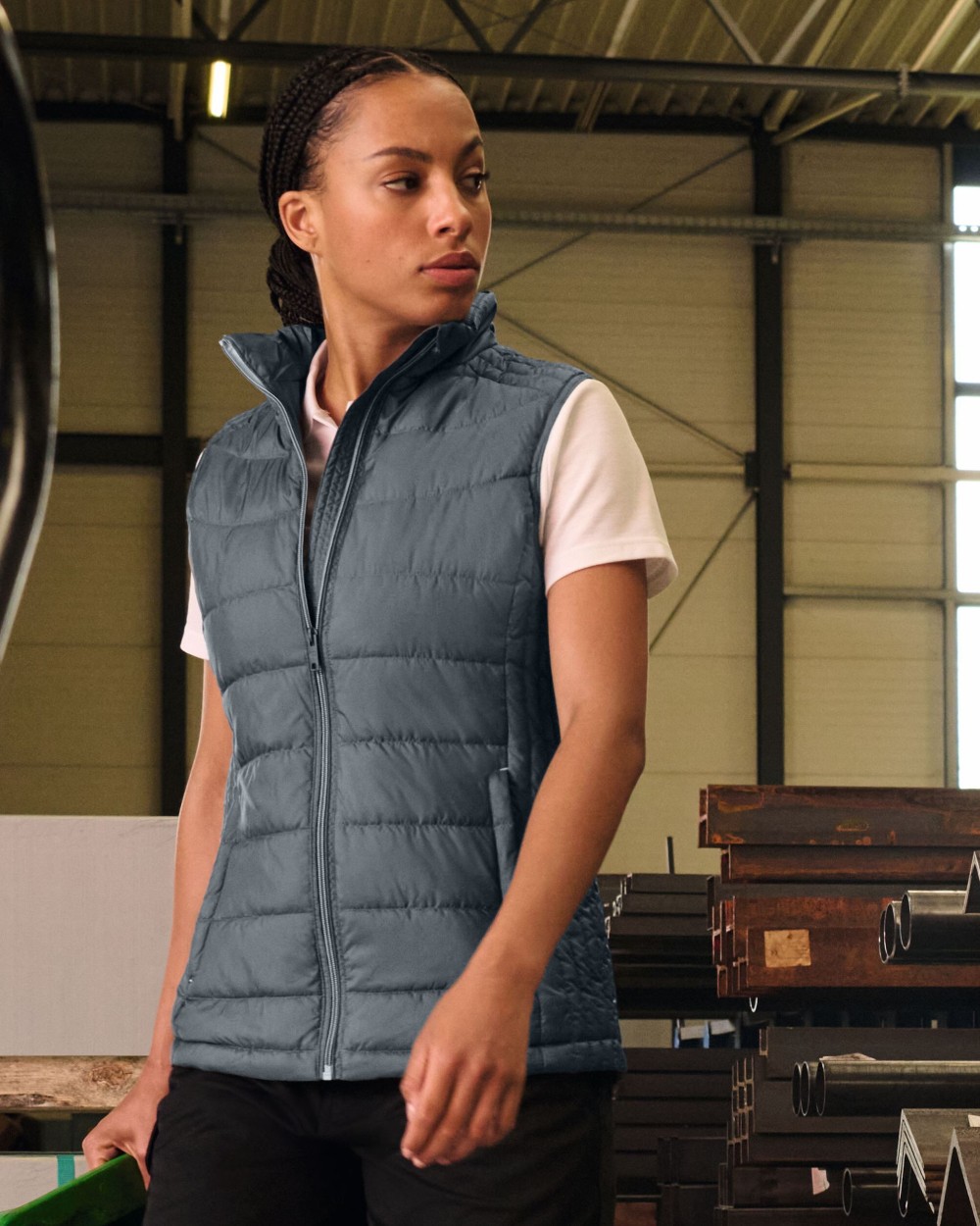 Jassen RUSSELL LADIES NANO BODYWARMER voor bedrukking &amp; borduring