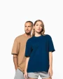 T-shirts KARIBAN Oversized T-shirt korte mouwen uniseks voor bedrukking &amp; borduring
