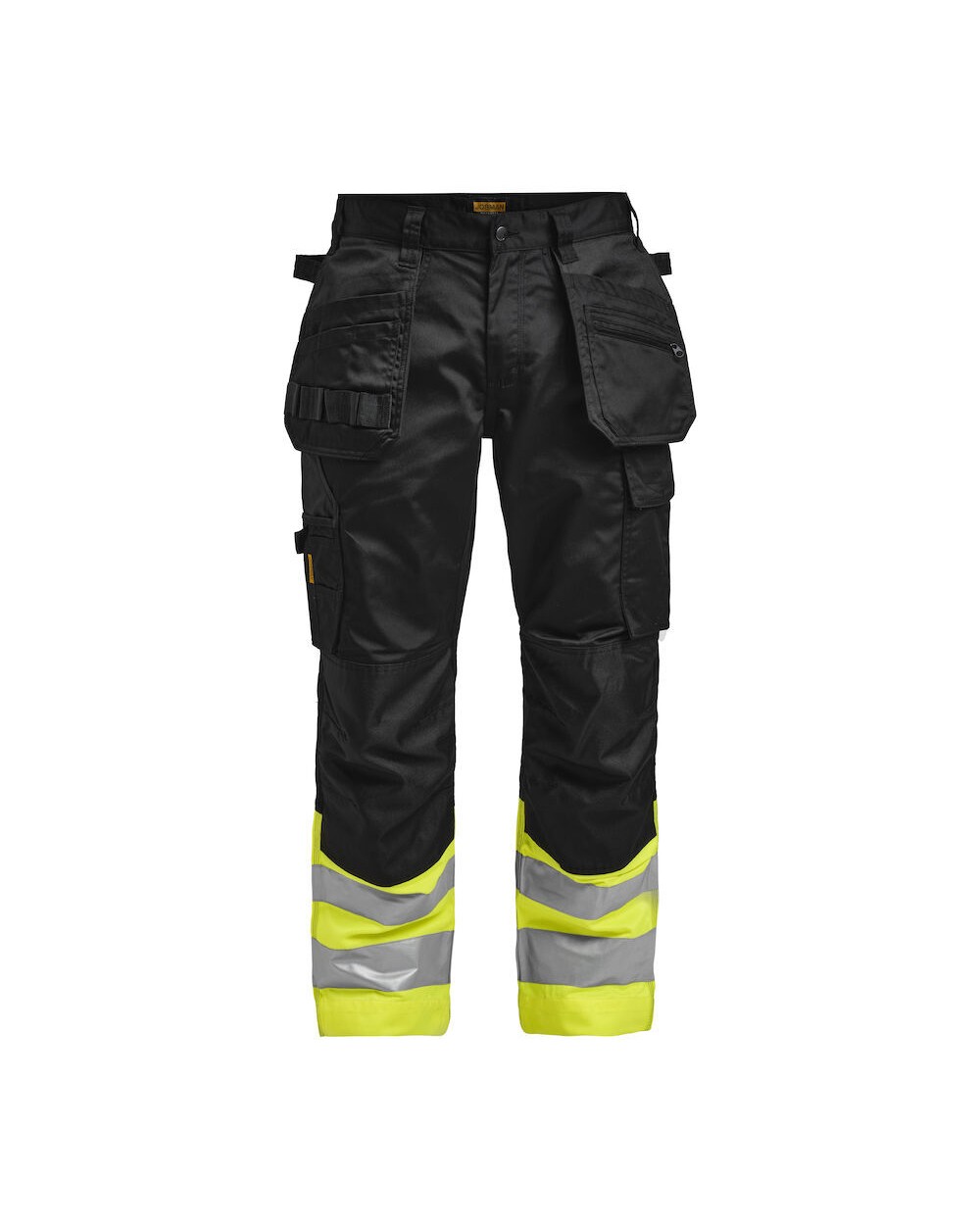 JOBMAN 2513 Bundhose Hi-Vis mit Hängetaschen Hosen personalisierbar