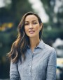 Chemises personnalisable CUTTER & BUCK Summerland Linen Shirt ladies