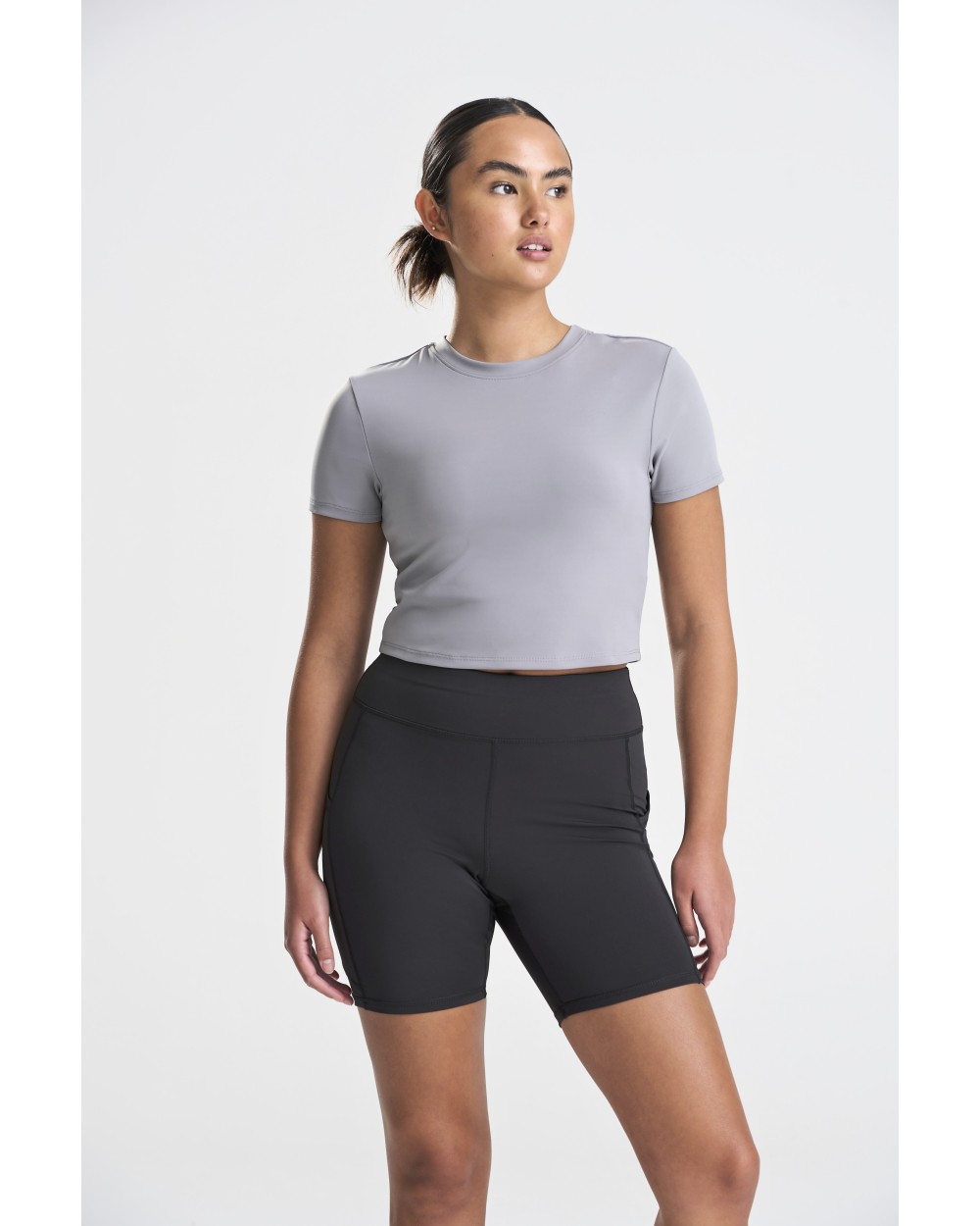 AWDIS Women's Recycled Cropped T T-Shirts personalisierbar