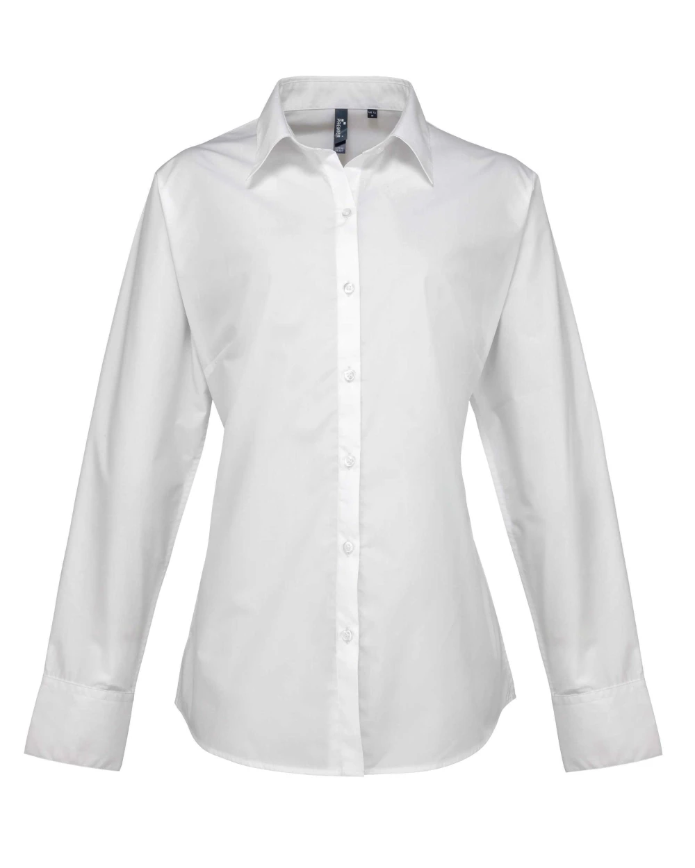 Hemden PREMIER Women's supreme poplin long sleeve shirt voor bedrukking &amp; borduring