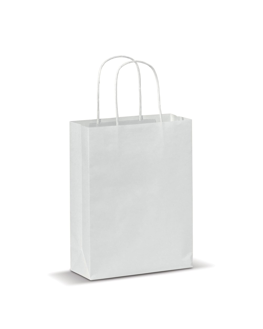 Tote bags 4DO Draagtas papier klein 120g/m² voor bedrukking &amp; borduring