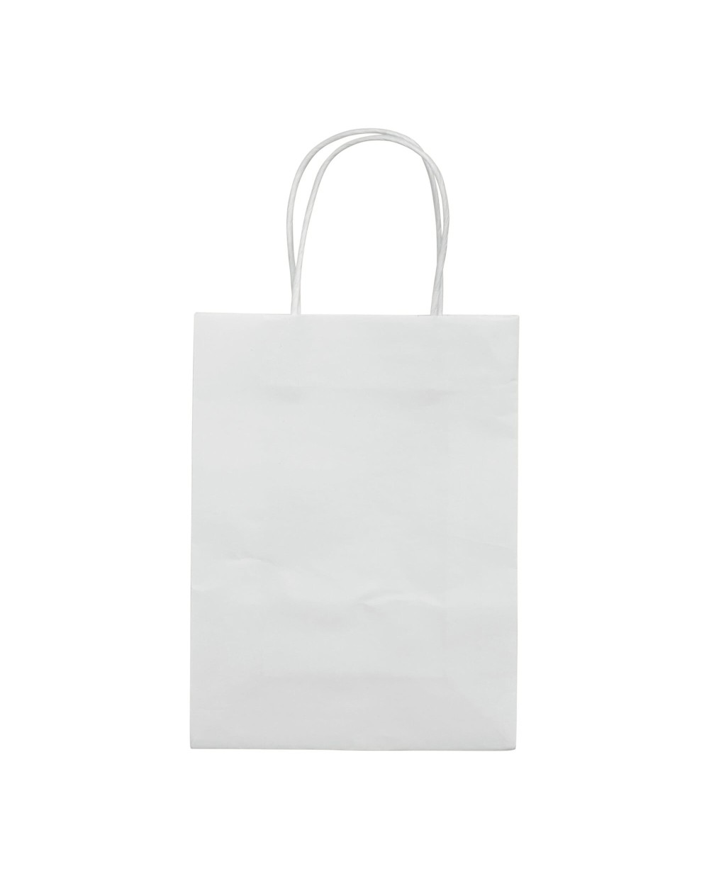 Tote bags 4DO Draagtas papier klein 120g/m² voor bedrukking &amp; borduring