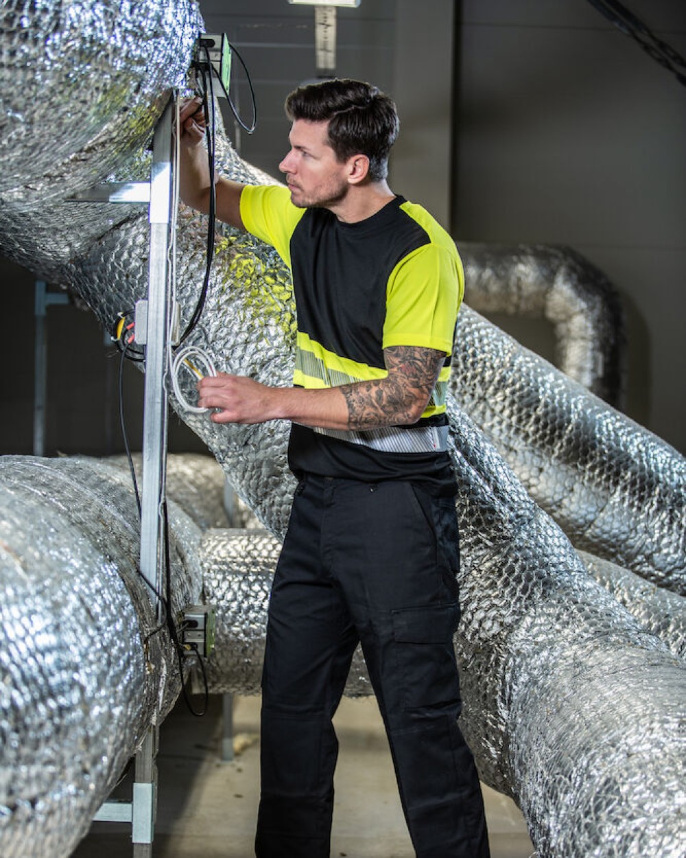 Broeken PROJOB 2501 BROEK MET KNIEZAKKEN voor bedrukking &amp; borduring