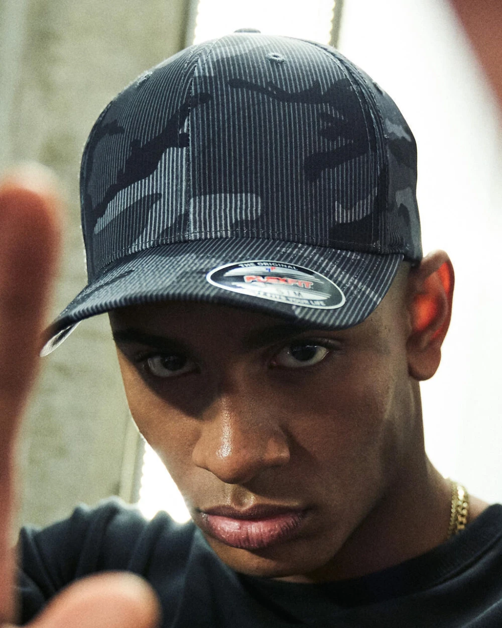 Casquettes personnalisable FLEXFIT Flexfit Camo Stripe Cap