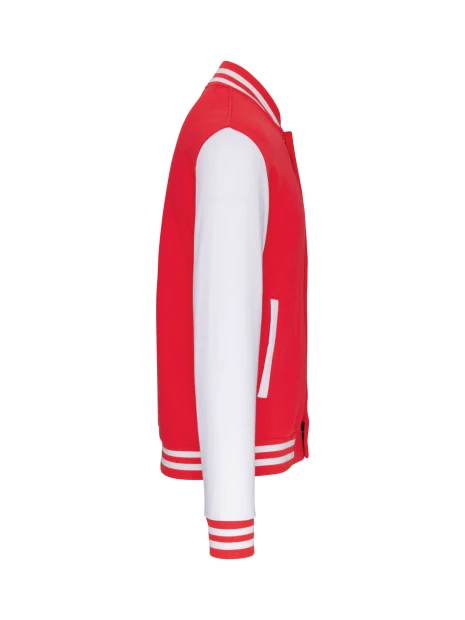 KARIBAN Blouson molleton teddy unisexe /api/colors/b7356eda-6c72-4d03-829c-6a61c9e04b1f personnalisable