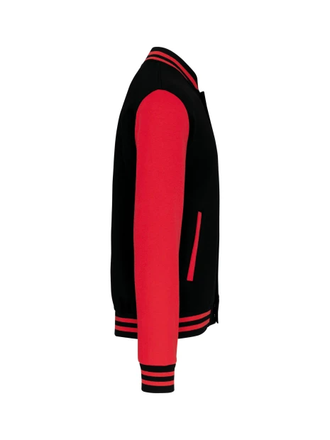 KARIBAN Blouson molleton teddy unisexe /api/colors/b084ccc6-964d-4c40-a33e-0f276869188a personnalisable