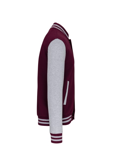 KARIBAN Blouson molleton teddy unisexe /api/colors/1ff3775e-24b5-4946-a7ad-c96c72290b90 personnalisable