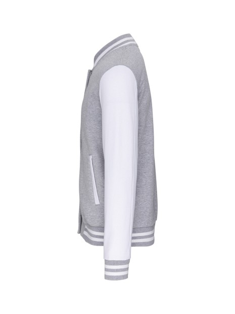 KARIBAN Blouson molleton teddy unisexe /api/colors/32883eaf-691f-49c6-8a78-dec2c6a23ca6 personnalisable