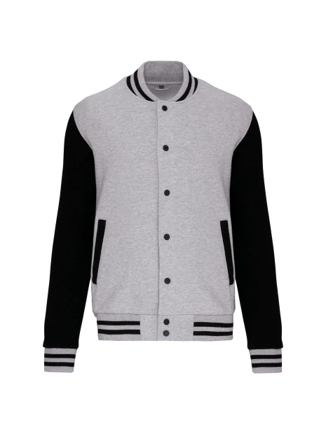 KARIBAN Blouson molleton teddy unisexe /api/colors/4d32e1db-15c2-4afb-a795-282da2f118eb personnalisable