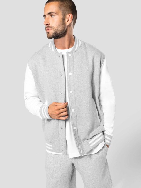 Vestes à personnaliser KARIBAN Blouson molleton teddy unisexe 