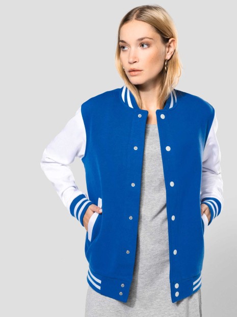 Vestes à personnaliser KARIBAN Blouson molleton teddy unisexe 