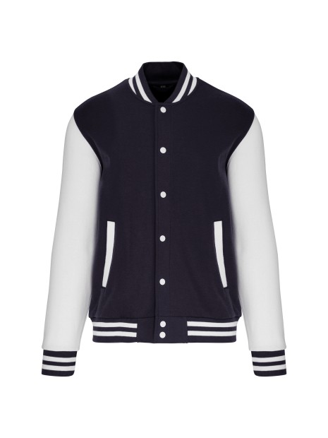 KARIBAN Blouson molleton teddy unisexe /api/colors/ac3617f1-55b6-4cce-bc08-bb5c08d2e5bf personnalisable
