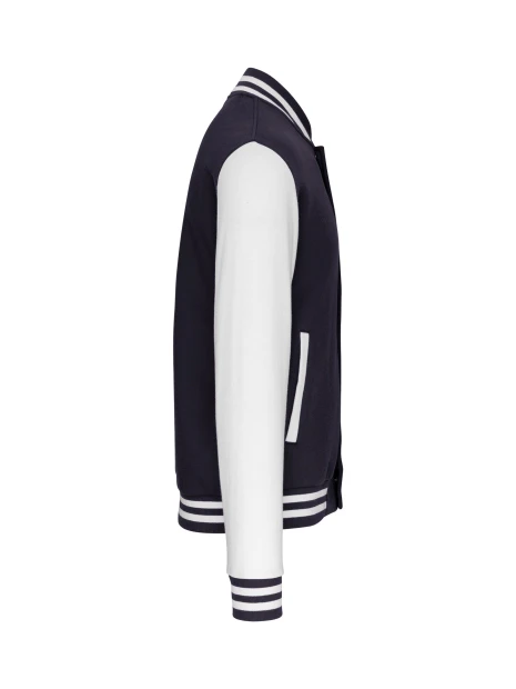 KARIBAN Blouson molleton teddy unisexe /api/colors/ac3617f1-55b6-4cce-bc08-bb5c08d2e5bf personnalisable