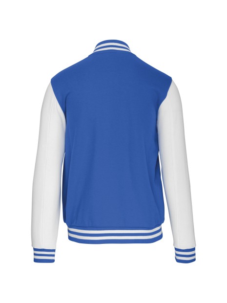 KARIBAN Blouson molleton teddy unisexe /api/colors/308928a4-2cf6-4fb5-ab5c-859e76d3222d personnalisable