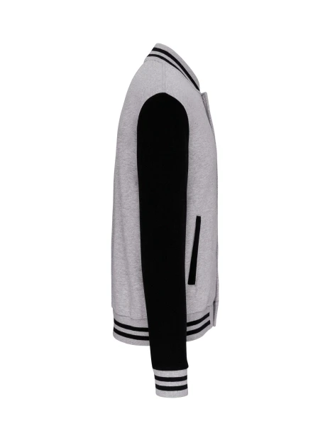 KARIBAN Blouson molleton teddy unisexe /api/colors/4d32e1db-15c2-4afb-a795-282da2f118eb personnalisable