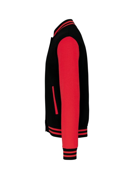 KARIBAN Blouson molleton teddy unisexe /api/colors/b084ccc6-964d-4c40-a33e-0f276869188a personnalisable