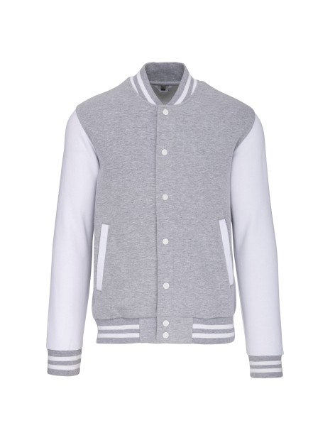 KARIBAN Blouson molleton teddy unisexe /api/colors/32883eaf-691f-49c6-8a78-dec2c6a23ca6 personnalisable