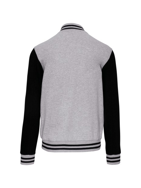 KARIBAN Blouson molleton teddy unisexe /api/colors/4d32e1db-15c2-4afb-a795-282da2f118eb personnalisable