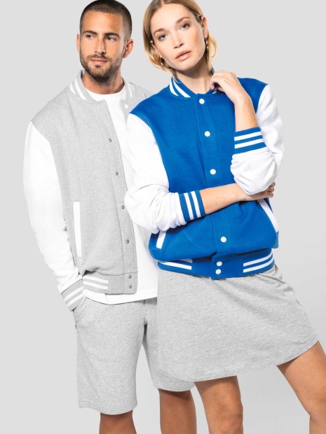 Vestes à personnaliser KARIBAN Blouson molleton teddy unisexe 