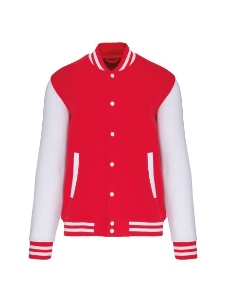 KARIBAN Blouson molleton teddy unisexe /api/colors/b7356eda-6c72-4d03-829c-6a61c9e04b1f personnalisable