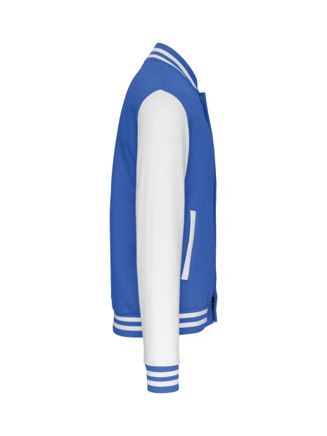 KARIBAN Blouson molleton teddy unisexe /api/colors/308928a4-2cf6-4fb5-ab5c-859e76d3222d personnalisable