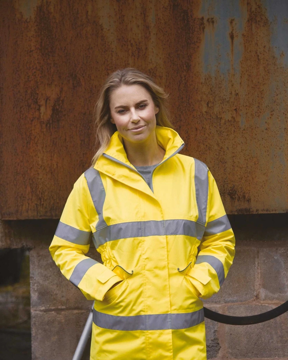 Vestes personnalisable YOKO Veste haute visibilité "Management" femme