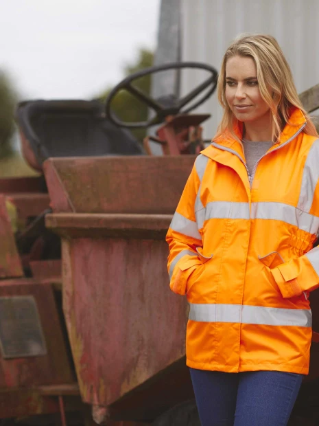 Vestes à personnaliser YOKO Veste haute visibilité "Management" femme 
