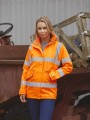 Vestes à personnaliser YOKO Veste haute visibilité "Management" femme 