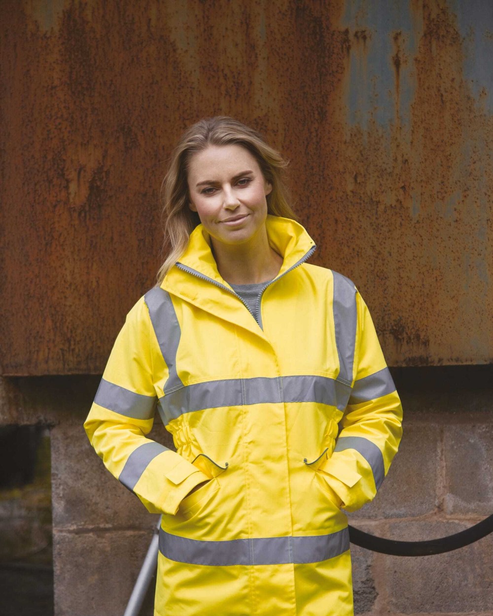 Jassen YOKO Hi-Vis ladies' executive jack voor bedrukking &amp; borduring