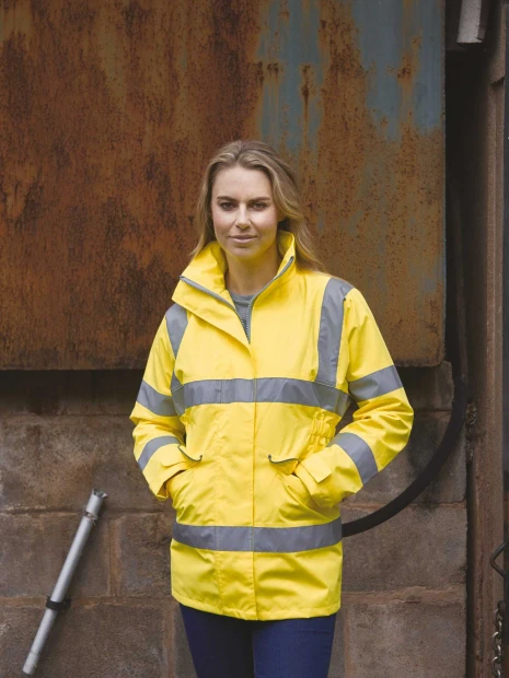Vestes à personnaliser YOKO Veste haute visibilité "Management" femme 