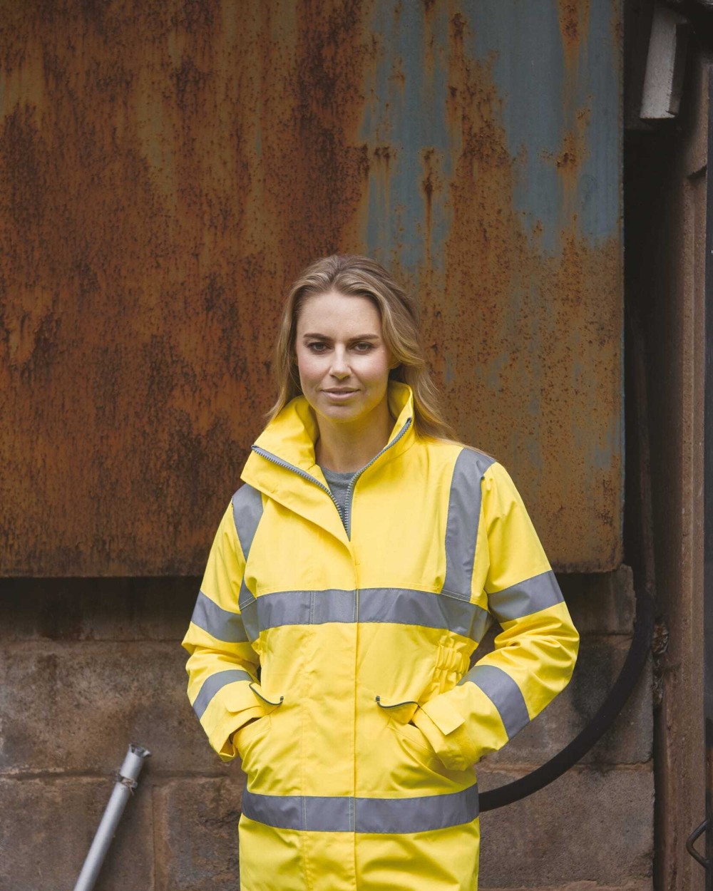 Jassen YOKO Hi-Vis ladies' executive jacket voor bedrukking &amp; borduring