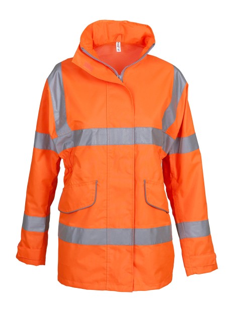 YOKO Veste haute visibilité "Management" femme /api/colors/8788d1a4-2991-42d8-b4b7-20a97adc9f24 personnalisable
