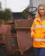 Vestes personnalisable YOKO Veste haute visibilité "Management" femme
