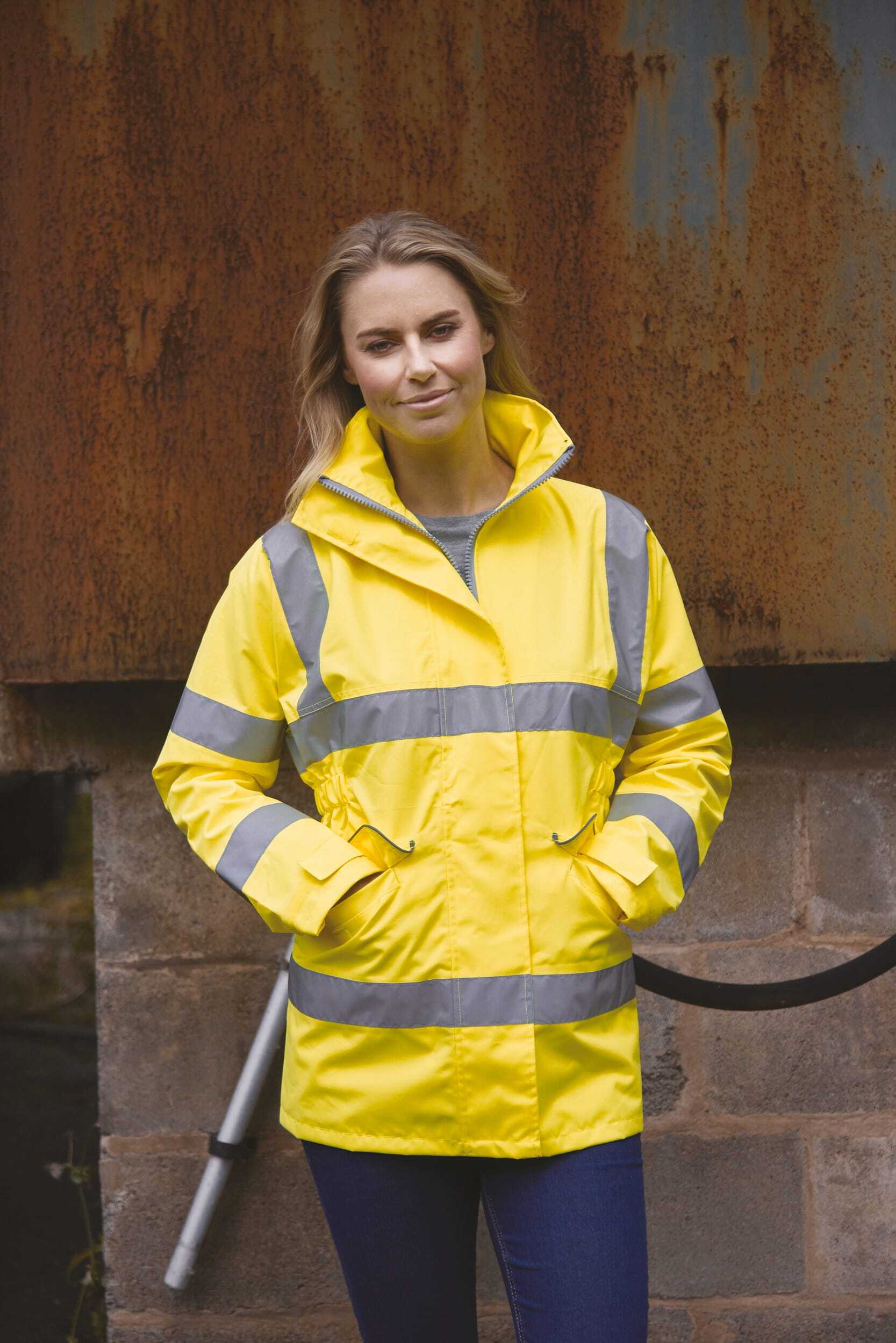 Jassen YOKO Hi-Vis ladies' executive jacket voor bedrukking &amp; borduring