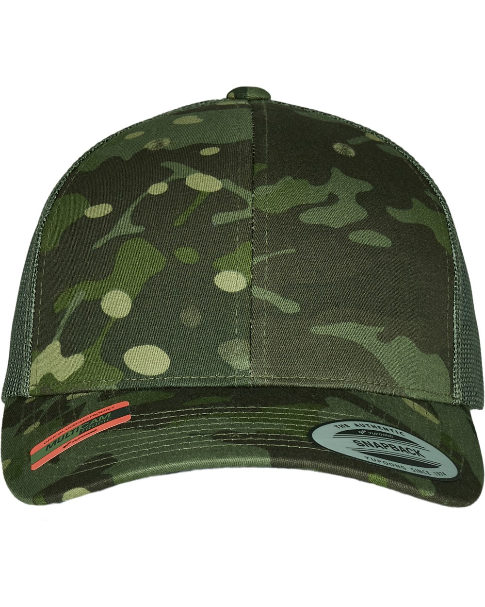 FLEXFIT Multicam Retro-Trucker-Kappe Kappen personalisierbar