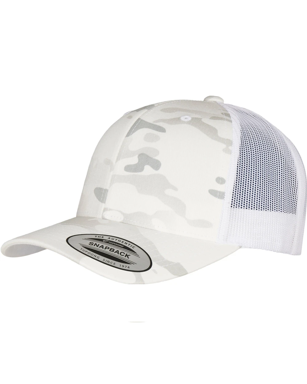 Petjes FLEXFIT Multicam retro truckerpet voor bedrukking &amp; borduring