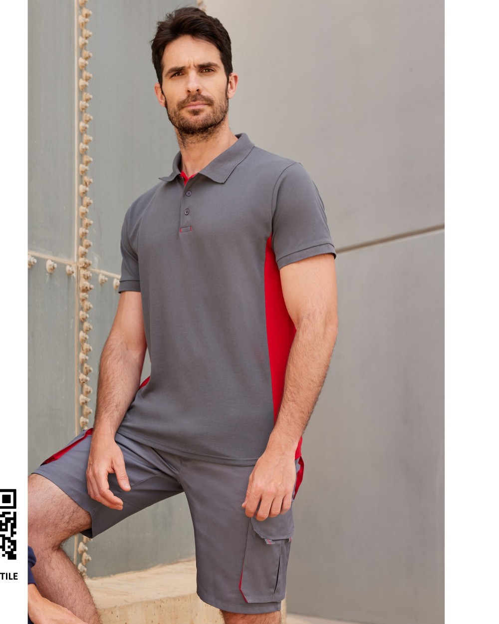 VELILLA TWO-TONE MULTI-POCKET BERMUDA SHORTS Bermudas & Shorts personalisierbar