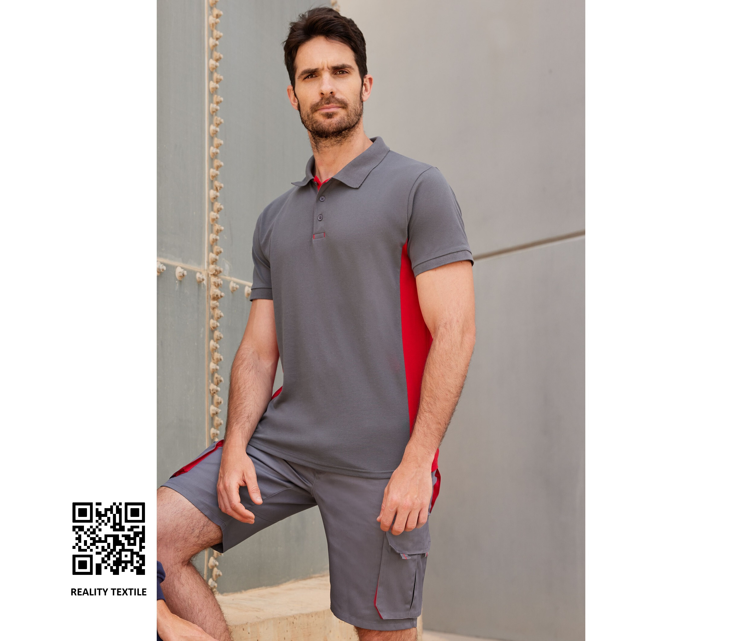 Bermuda's & Shorts VELILLA TWO-TONE MULTI-POCKET BERMUDA SHORTS voor bedrukking &amp; borduring