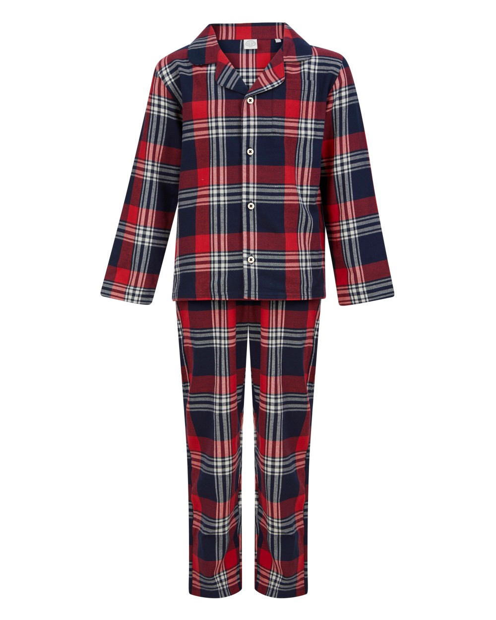Pantalons personnalisable SKINNIFIT Kids´ Tartan Lounge Set