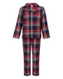 Broeken SKINNIFIT Kids´ Tartan Lounge Set voor bedrukking &amp; borduring